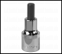 Sealey SBH020 Hex Socket Bit 8mm 1/2 inch Sq Drive