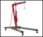 Sealey SC10LR Long Reach Engine Crane with Extendable Legs 1 Tonne
