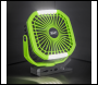 Sealey SCF8WL 4-Speed Portable Clip Fan with Worklight 8 inch 