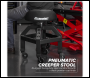 Sealey SCR03B Premier Industrial Pneumatic Creeper Stool with Adjustable Height Swivel Seat & Back Rest