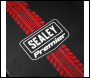 Sealey SCR100S Steel Creeper with 4 Rough Ground Wheels