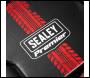 Sealey SCR101S Steel Creeper with 4 Rough Ground 5 inch  Wheels & Adjustable Back/Headrest