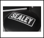 Sealey SCR17 Pneumatic Stool Heavy-Duty Workshop with Adjustable Height Swivel Seat - REFURBISHED - GRADE A