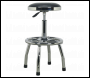 Sealey SCR17 Pneumatic Stool Heavy-Duty Workshop with Adjustable Height Swivel Seat