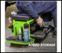 Sealey SCR18G Mechanic's Utility Seat & Toolbox - Green