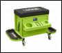 Sealey SCR18G Mechanic's Utility Seat & Toolbox - Green