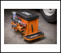 Sealey SCR18O Mechanic's Utility Seat & Toolbox - Orange