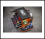 Sealey SCR18O Mechanic's Utility Seat & Toolbox - Orange