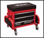 Sealey SCR18R Mechanic's Utility Seat & Toolbox - Red