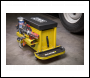 Sealey SCR18Y Mechanic's Utility Seat & Toolbox - Yellow