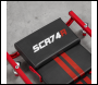 Sealey SCR74 American-Style Deluxe Creeper with Steel Frame, 6 Wheels & Adjustable Headrest 40 inch 