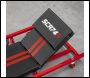 Sealey SCR74 American-Style Deluxe Creeper with Steel Frame, 6 Wheels & Adjustable Headrest 40 inch 