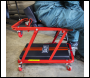 Sealey SCR79 Steel Creeper/Seat with 7 Wheels & Adjustable Head Rest