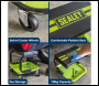 Sealey SCR9HV Mechanic's Utility Seat - Green