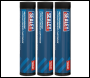 Sealey SCS140 Multipurpose Lithium Grease Cartridge 85g - Pack of 3