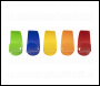 Sealey SCSGC Pressure Sprayer Colour-Coded Caps 5pc