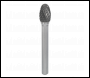Sealey SDB04 Tungsten Carbide Rotary Burr Oval 10mm