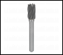 Sealey SDBC1 Ripper/Coarse Cylindrical Front End Cut Tungsten Carbide Rotary Burr
