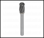 Sealey SDBC2 Ripper/Coarse Cylindrical Ball Nose Tungsten Carbide Rotary Burr