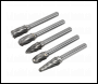Sealey SDBCK5 Tungsten Carbide Rotary Burr Set 5pc Ripper/Coarse