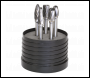 Sealey SDBCK5 Tungsten Carbide Rotary Burr Set 5pc - Ripper/Coarse