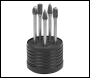 Sealey SDBK5XL Tungsten Carbide Rotary Burr Set Extra-Long 5pc