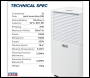 Sealey SDH102 Dehumidifier with Laundry Mode 10L