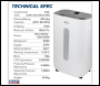 Sealey SDH20 Dehumidifier with Laundry Mode 20L