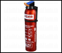 Sealey SDPE006D Fire Extinguisher 0.6kg Dry Powder - Disposable