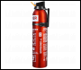 Sealey SDPE006D Fire Extinguisher 0.6kg Dry Powder - Disposable