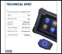 Sealey SDS1 Diagnostic Tablet Multi-Manufacturer