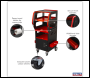 Sealey SDS1R Diagnostic Tablet & Trolley - Red