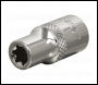 Sealey SET004 Premier TRX-Star* Socket 1/4 inch Sq Drive E7