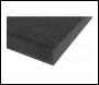 Sealey SF50BK Easy Peel Shadow Foam® Black/Black 1200 x 550 x 50mm