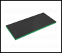 Sealey SF50G Easy Peel Shadow Foam® Green/Black 1200 x 550 x 50mm