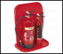 Sealey SFEH02 Fire Extinguisher Stand - Double