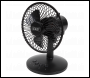 Sealey SFF6USB Oscillating USB Desk Fan 3-Speed 6 inch 