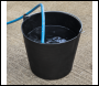 Sealey SFT26H Heavy-Duty Flexi Tub 26L with Metal Handle - Black