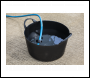 Sealey SFT30 Heavy-Duty Flexi Tub 30L - Black