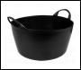 Sealey SFT30 Heavy-Duty Flexi Tub 30L - Black