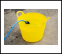 Sealey SFT40Y Heavy-Duty Flexi Tub 40L - Yellow