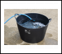 Sealey SFT65 Heavy-Duty Flexi Tub 65L - Black