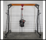 Sealey SG1000KITG Portable Adjustable Gantry Frame with Geared Trolley Combo 1 Tonne