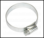 Sealey SHC2A Hose Clip Zinc Plated Ø35-51mm Pack of 20