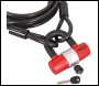 Sealey SHGCL5 Motorcycle Cable Lock 5m