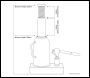 Sealey SJ3 Bottle Jack 3 Tonne