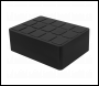 Sealey SJBEX.A02 Rubber Support Block for Viking Jacking Beams 60mm
