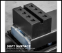 Sealey SJBEX.A03 Slotted Rubber Support Block for Viking Jacking Beams 80mm
