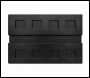 Sealey SJBEX.A03 Slotted Rubber Support Block for Viking Jacking Beams 80mm
