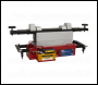 Sealey SJBEX200A Air Jacking Beam 2 Tonne with Arm Extenders & Flat Roller Supports
